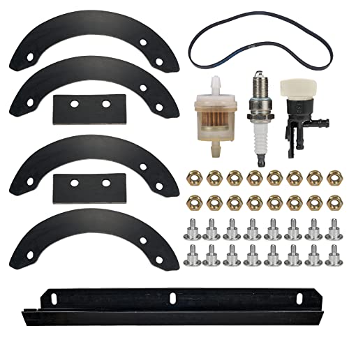 POSEAGLE 06720-V10-020 Auger Rubber Kit with 76322-V10-020 Scraper