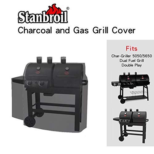 Een zekere Ook Beschuldiging Stanbroil 8080 Dual Fuel Grill Cover Replacement for Char-Griller Duo/ —  Grill Parts America