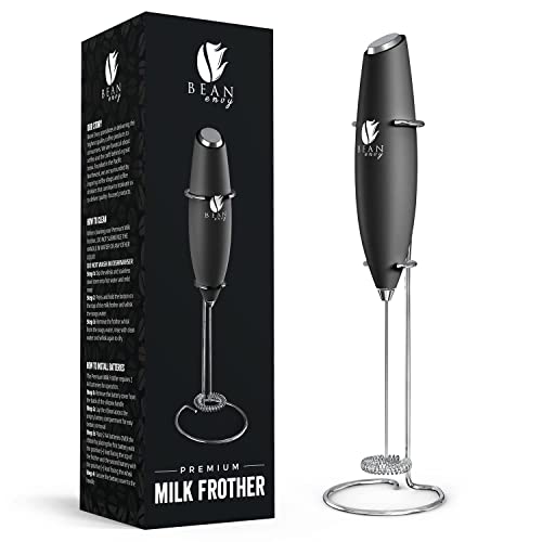 Zulay Executive Series Ultra Premium Gift Milk Frother For Coffee With  Improved Stand - Coffee Frother Handheld
