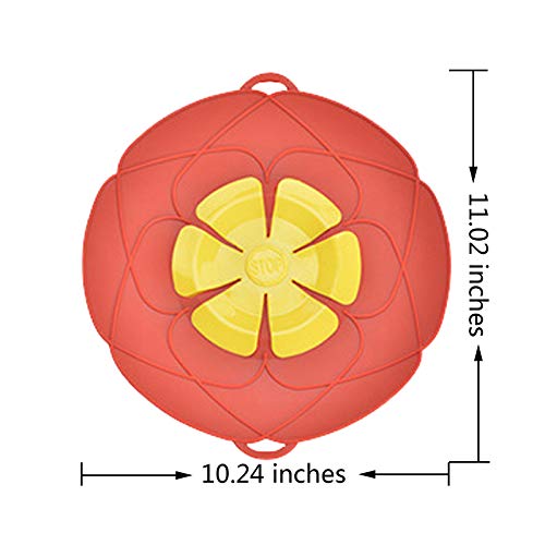 Gracenal Microwave Cover for Food Clear Microwave Splatter Cover with Handle and Water Storage Box 10 inch Plate Covers Kitchen Gadgets and Accessorie