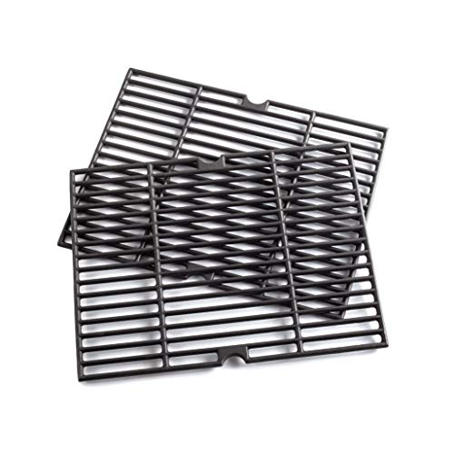 Cast Iron Grate and Griddle Kit for Most Nexgrill 4-5 Burner GAS Grills, 720-0830H, 720-0888N, 720-0670, 720-0697, 720-0958A, 720-1008 Etc