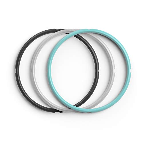 Instant Pot Sealing Ring 2 Pack Clear 5 or 6 Quart 2 Pack Sealing Ring  Clear 