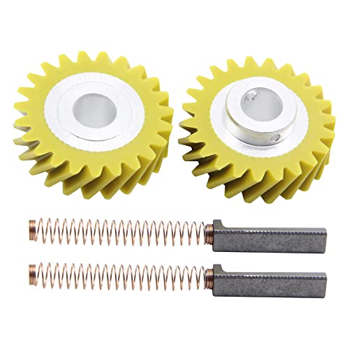 Upgraded W10112253 Mixer Worm Gear Replacement for Whirlpool