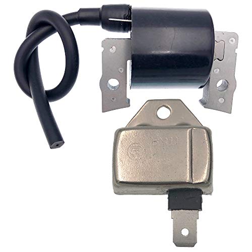 21121-2070 Ignition Coil for Kawasaki Engine 21119-2161 Igniter Module fits John Deere Lawn Tractors AM109209 FC420V LX172 LX176 ZF-IG-A00471