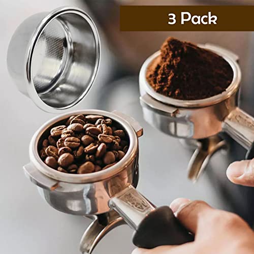 IKAPE Espresso Knock Box, 58MM Espresso Accessories Organizer Box  Compatible with All Espresso Accessories, Natural Mahogany Tamping Station  Base(4 IN One) - Kitchen Parts America