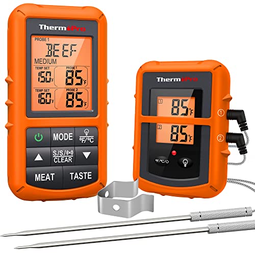 Thermopro Tp17 Dual Probes Digital Outdoor Meat Thermometer