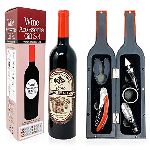 Electric Wine Opener Set, Tomeem Wine Gift Set with Rechargeable Wine –  TOMEEM