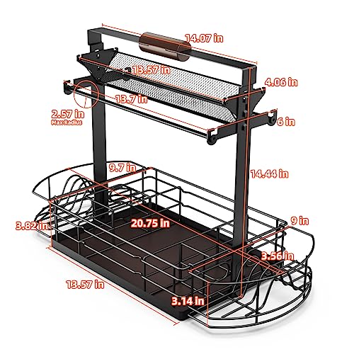 FANGSUN Grill Caddy, BBQ Caddy with Paper Towel Holder, Picnic Griddle —  Grill Parts America