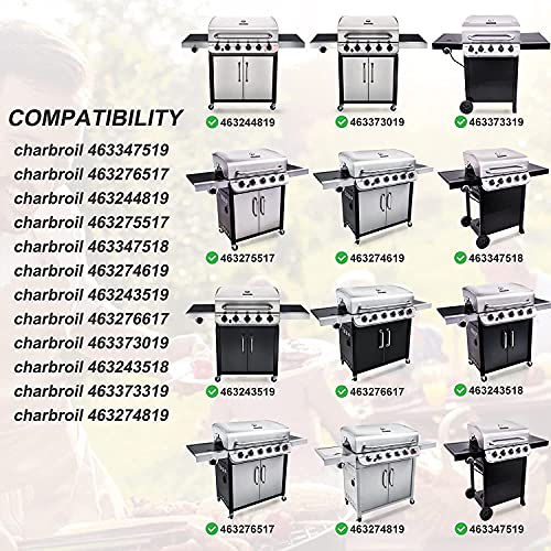 Yiming Grill Replacement Parts for Charbroil 463436215 463436214