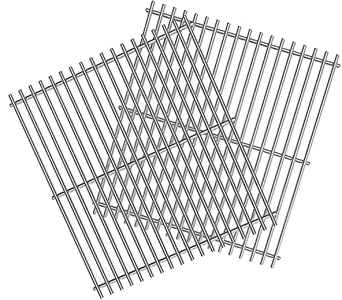 Cast Iron Grate and Griddle Kit for Most Nexgrill 4-5 Burner GAS Grills, 720-0830H, 720-0888N, 720-0670, 720-0697, 720-0958A, 720-1008 Etc