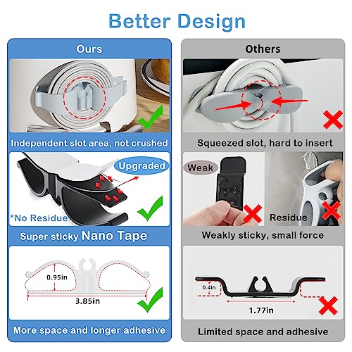 4PCS Cord Organizer for Kitchen Appliances: Upgraded Heat Resistance Kitchen  Appliance Cord Winder, Cord Holder for Appliance, Cord Keeper Stick on  Mixer, Toaster, Air-Fryer 