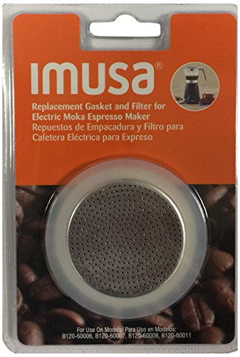 IMUSA USA GAU-18199 Espresso Maker Carafe in Gift Box Clear