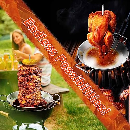 Lope & NG Meat Handler Shredder Claws Set of 2 - Wood Stainless Steel BBQ Pulled Pork Paws