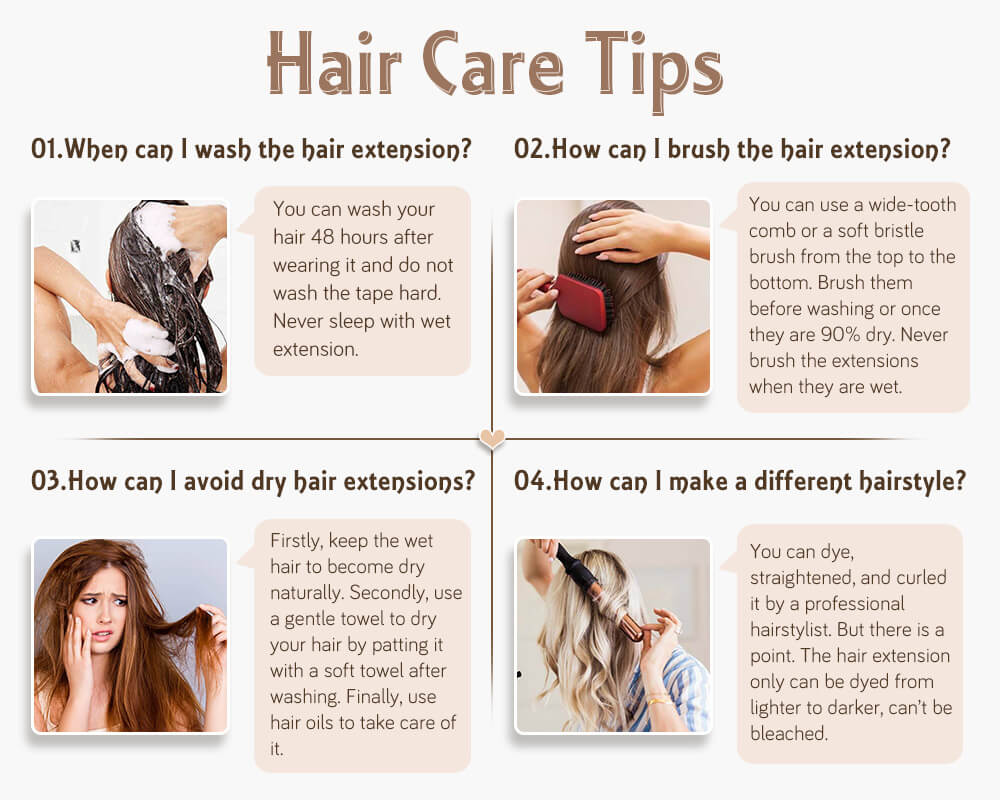 take care of micro ring pre bonded remy human hair extensions