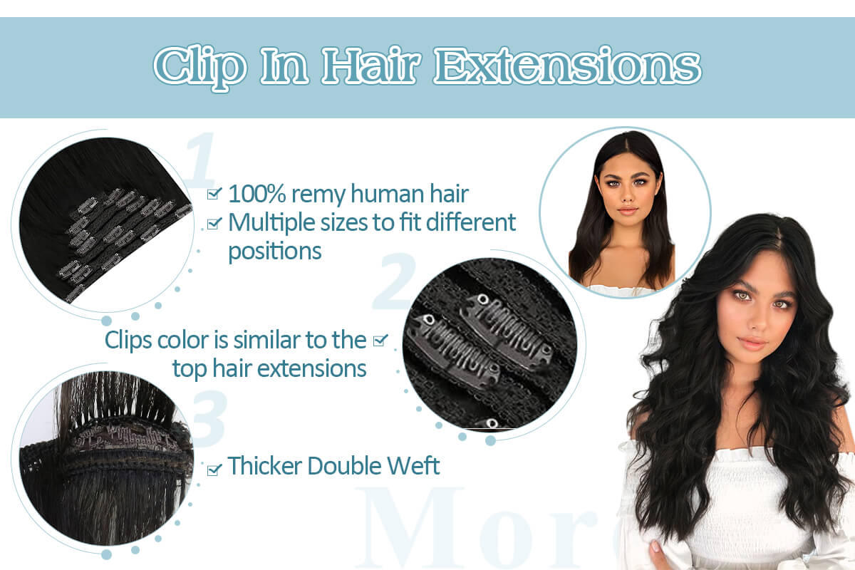 Clip In Hair Extensions