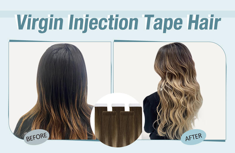 virgin injection tape-ins hair high quality