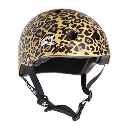 motorcycle helmet leopard