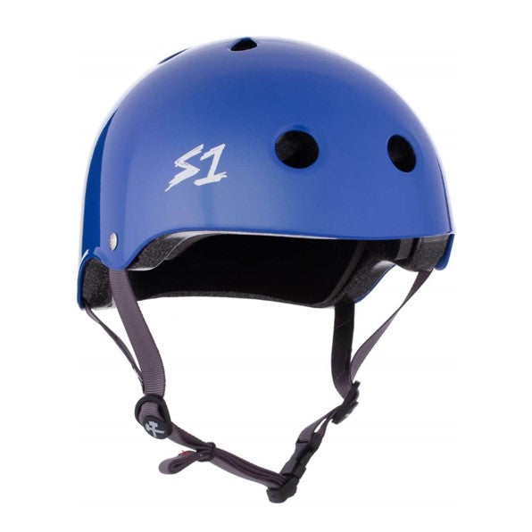 light blue helmet