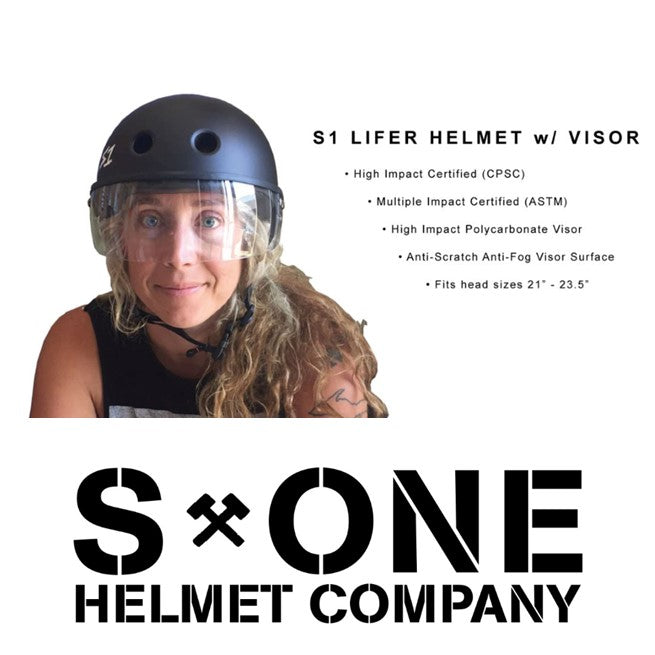 s1 lifer visor helmet