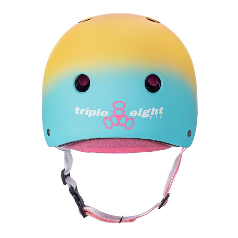 pastel bike helmet