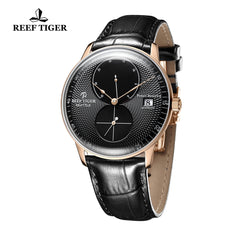 mens dress watches leather strap