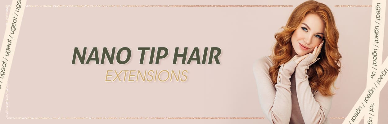 Nano tip hair extensions