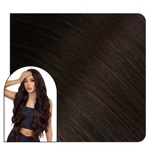 [Utip Upgrade][Virgin+] Ktip Extensions Fusion Human Hair Darkest Brown For Thinning Hair #2 - UgeatHair Official Store
