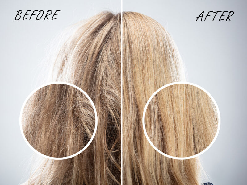 how to fix dry and fizzy hair