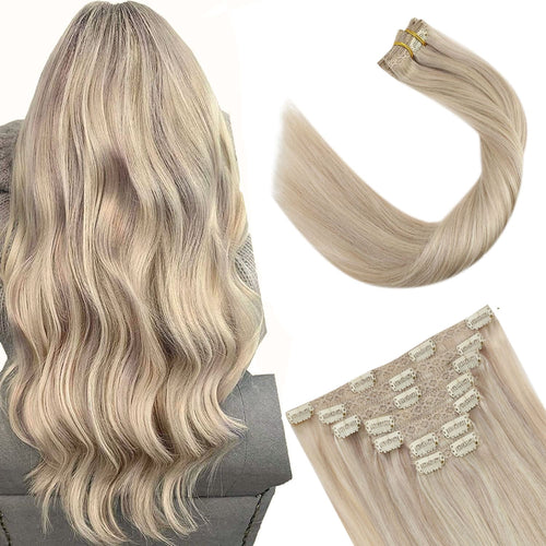 Balayage Ombre Clip in Remy Human Hair for Volume and Length – UgeatHair