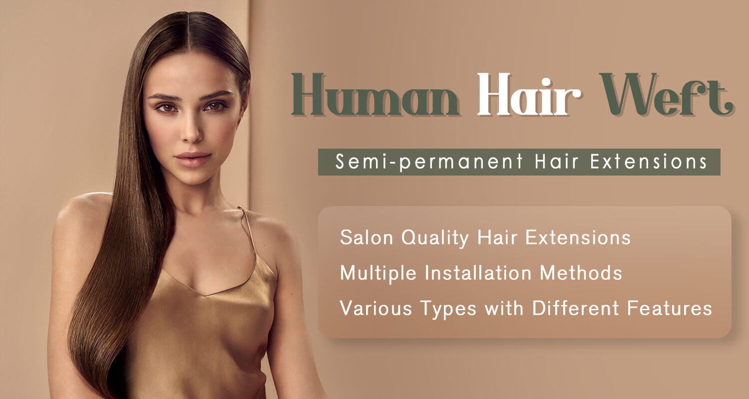 Ugeat human hair weft