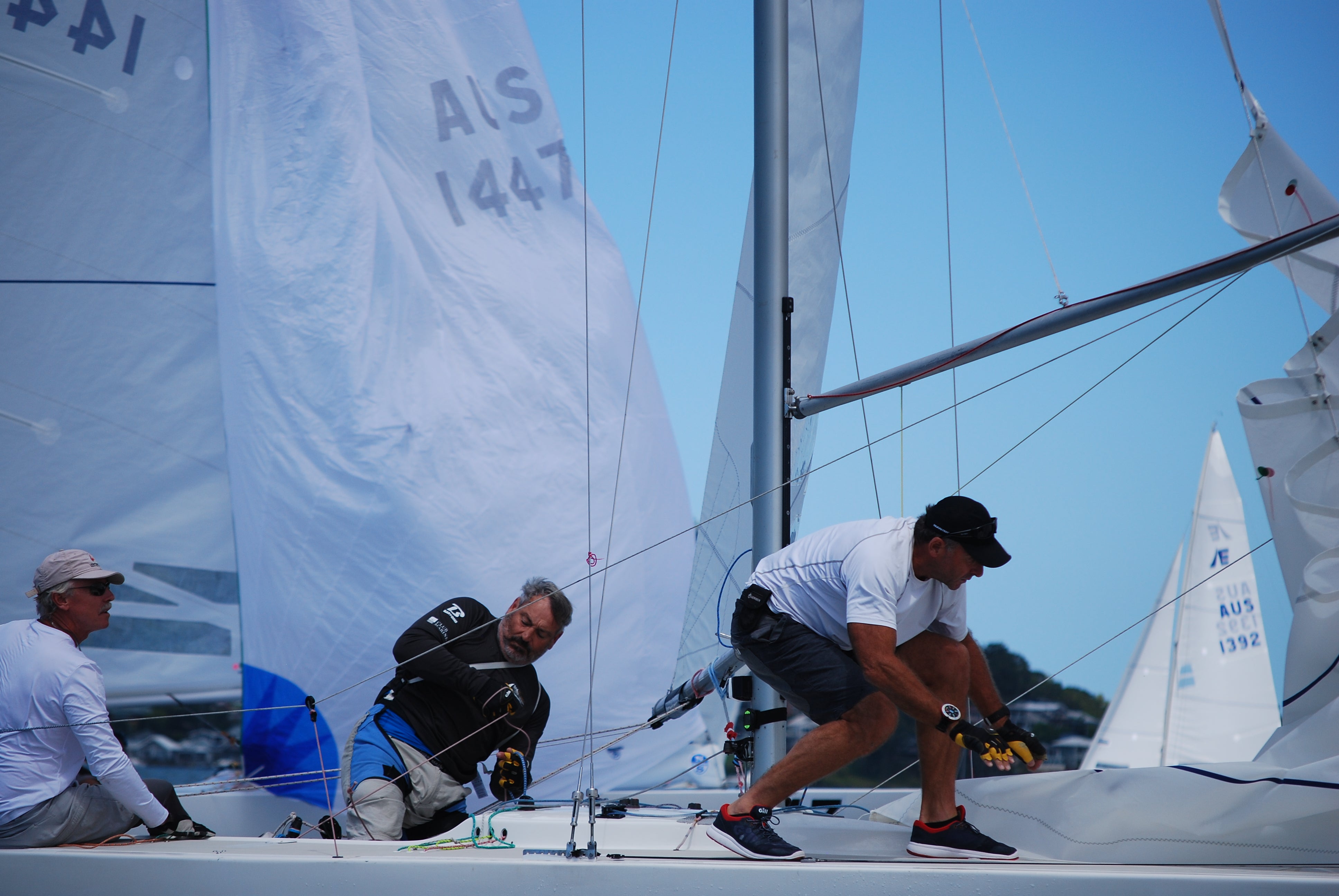 Gosford locals, Karabos, in action