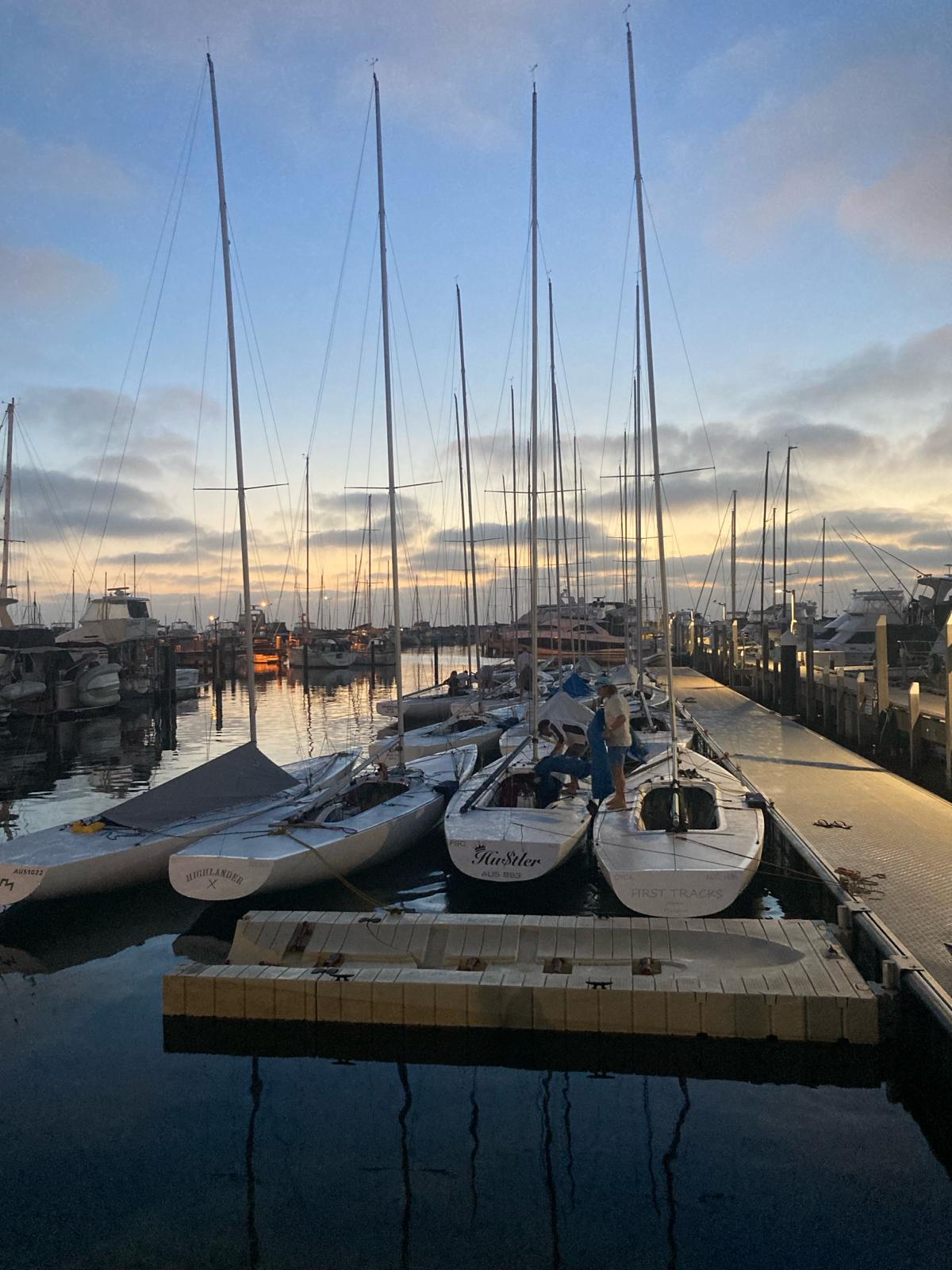 Freo at sunset, looking good