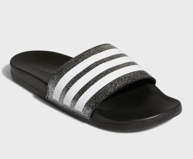 Adidas Adilette Comfort Slides - Black – Juggles Football