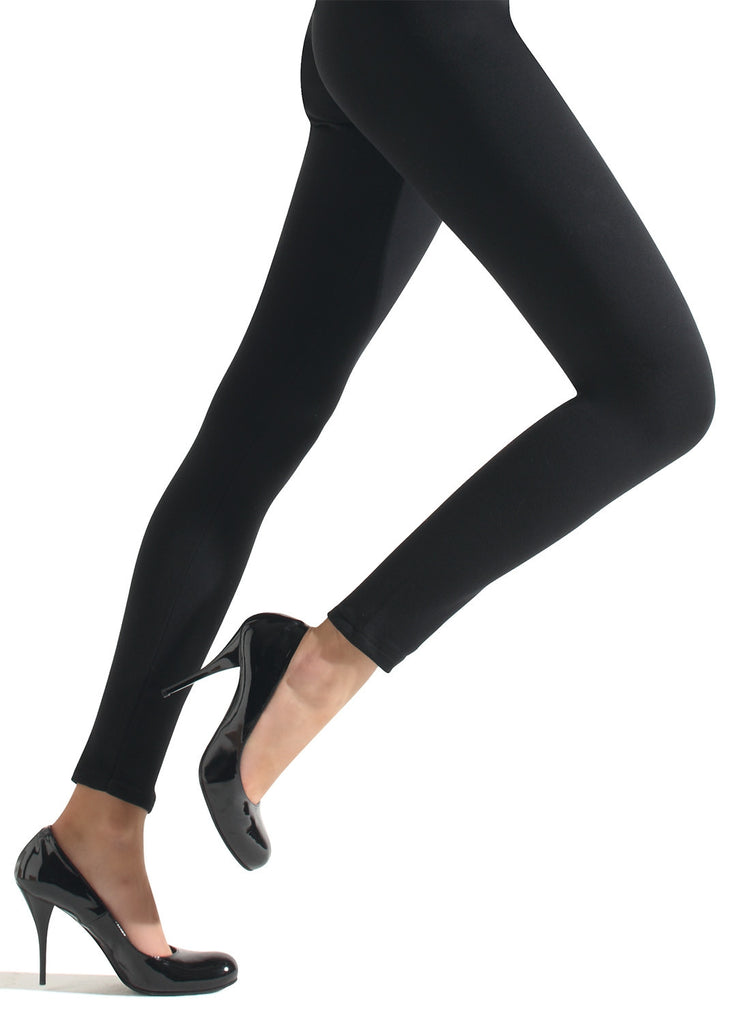 Oroblu Warm & Soft Opaque Black Leggings – Italian Tights