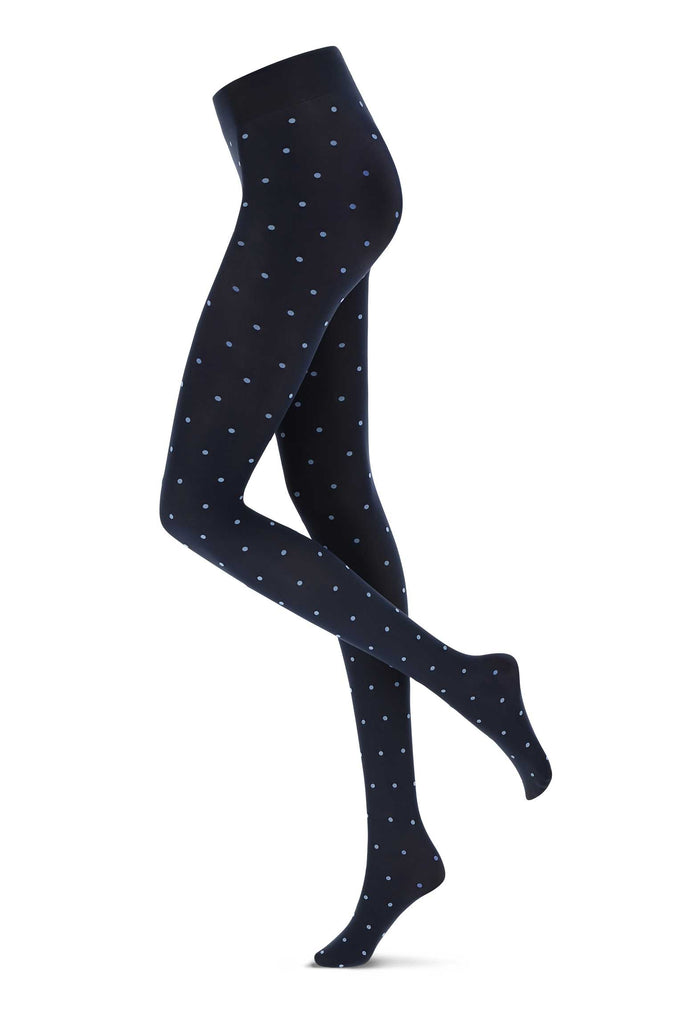 Anna Ethically Made Sheer Tights - Navy Blue – Miss Lala