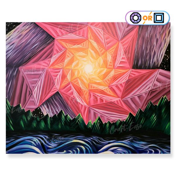 Fantasy City Diamond Painting Kit - Evening Stars– Craft-Ease