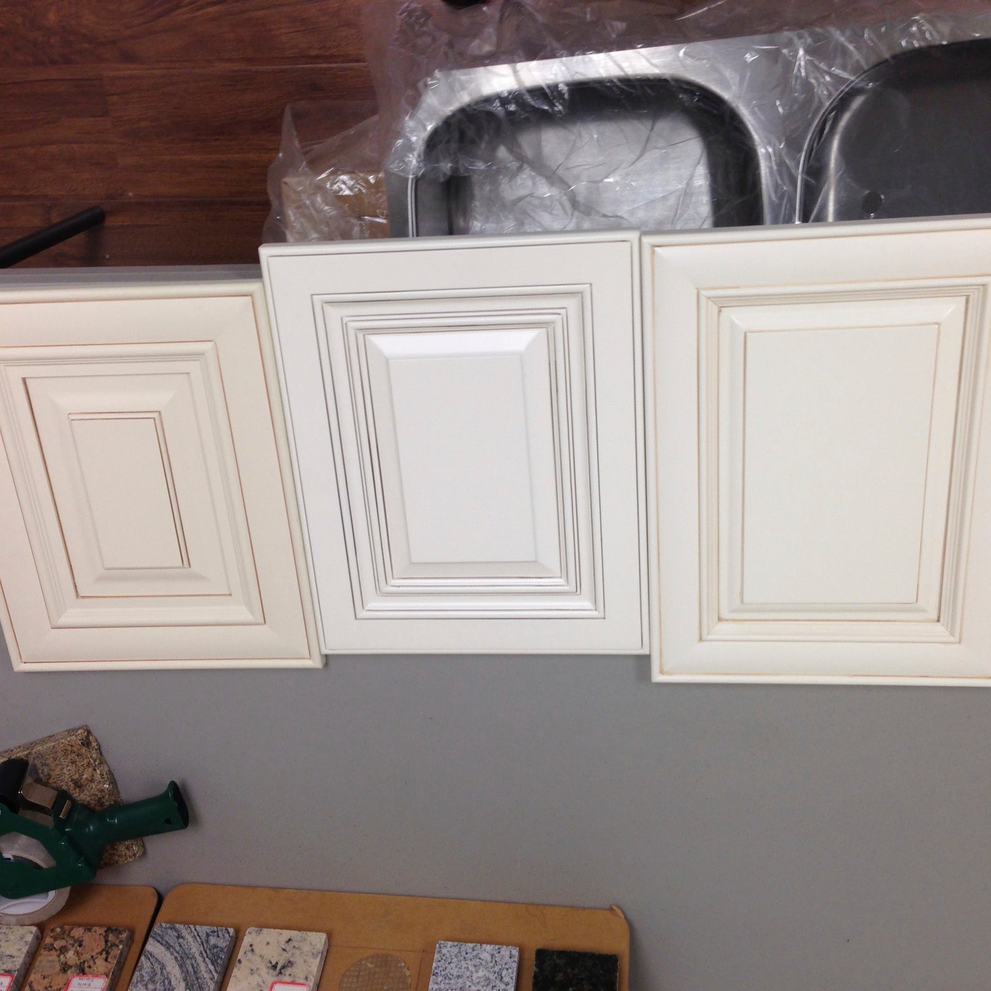 Antique White Raised Panel Door Traditional White Kitchen Cabinets Quality Kitchens For Less