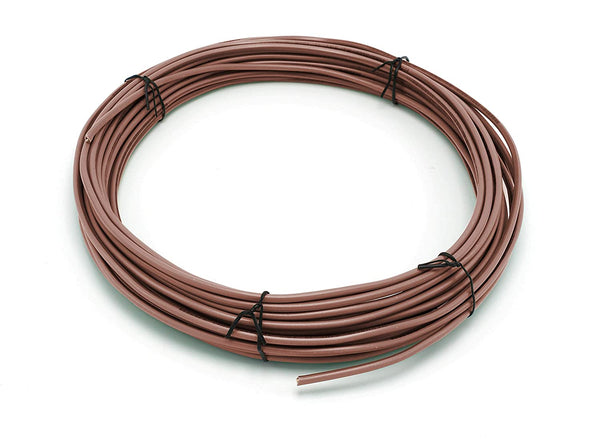 50 Feet (15 Meter) - Insulated Solid Copper THHN / THWN Wire - 10 AWG, Wire  is Made in the USA, Residential, Commerical, Industrial, Grounding,  Electrical rated for 600 Volts - In Brown – THE CIMPLE CO