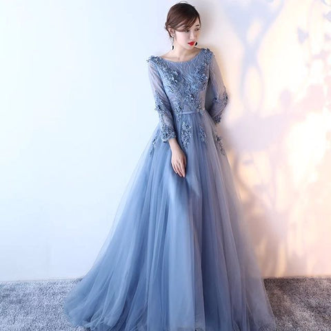 <EG006>Hydrangea blue gown