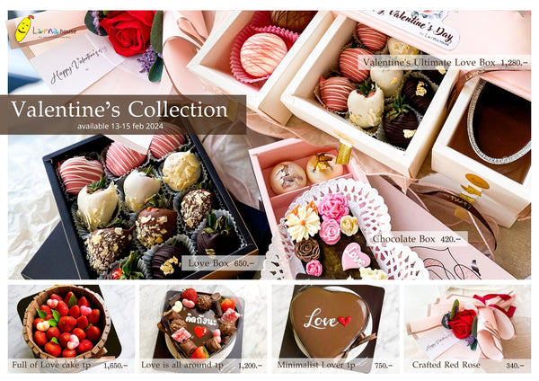 Best Valentine's chocolate cake Quick delivery within 1 hours in Bangkok