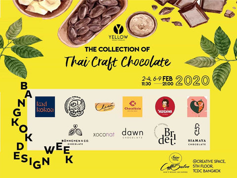 Thailand craft chocolate event by Yellow chocolate