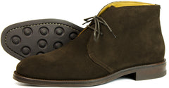 ascot suede lace up shoes