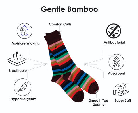 bamboo socks features and benefits