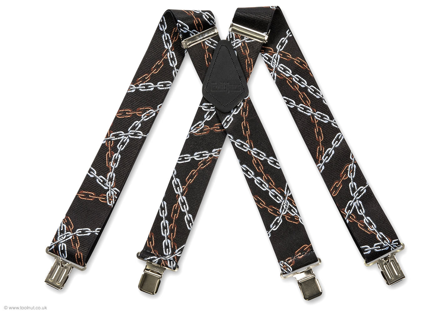 Buy ONE POINT COLLECTIONS Men's and Women's Enamel Elastic Adjustable Braces  Trouser Y-Back Clip on Suspenders (Black, Printed Free Size) at Amazon.in