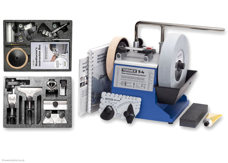 TORMEK T-8 Sharpening System with Ultimate Package -Includes HTK-806 and  TNT-808