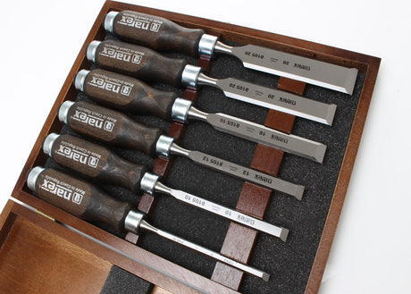 Narex Premium Bevel Edge Firmer Chisel Set - 6 Piece – Toolnut