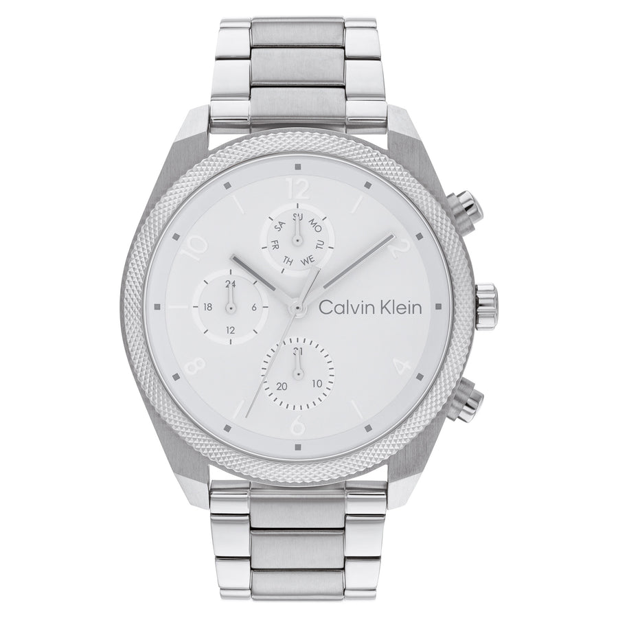 Klein Men\'s Factory Australia Modern Watch – Steel The Stainless Multi-function Dial Watch 25200213 Calvin Skeleton Black -
