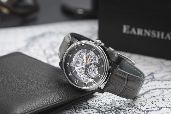 Earnshaw Westminster Men's Automatic Skeleton Watch - ES-8041-07