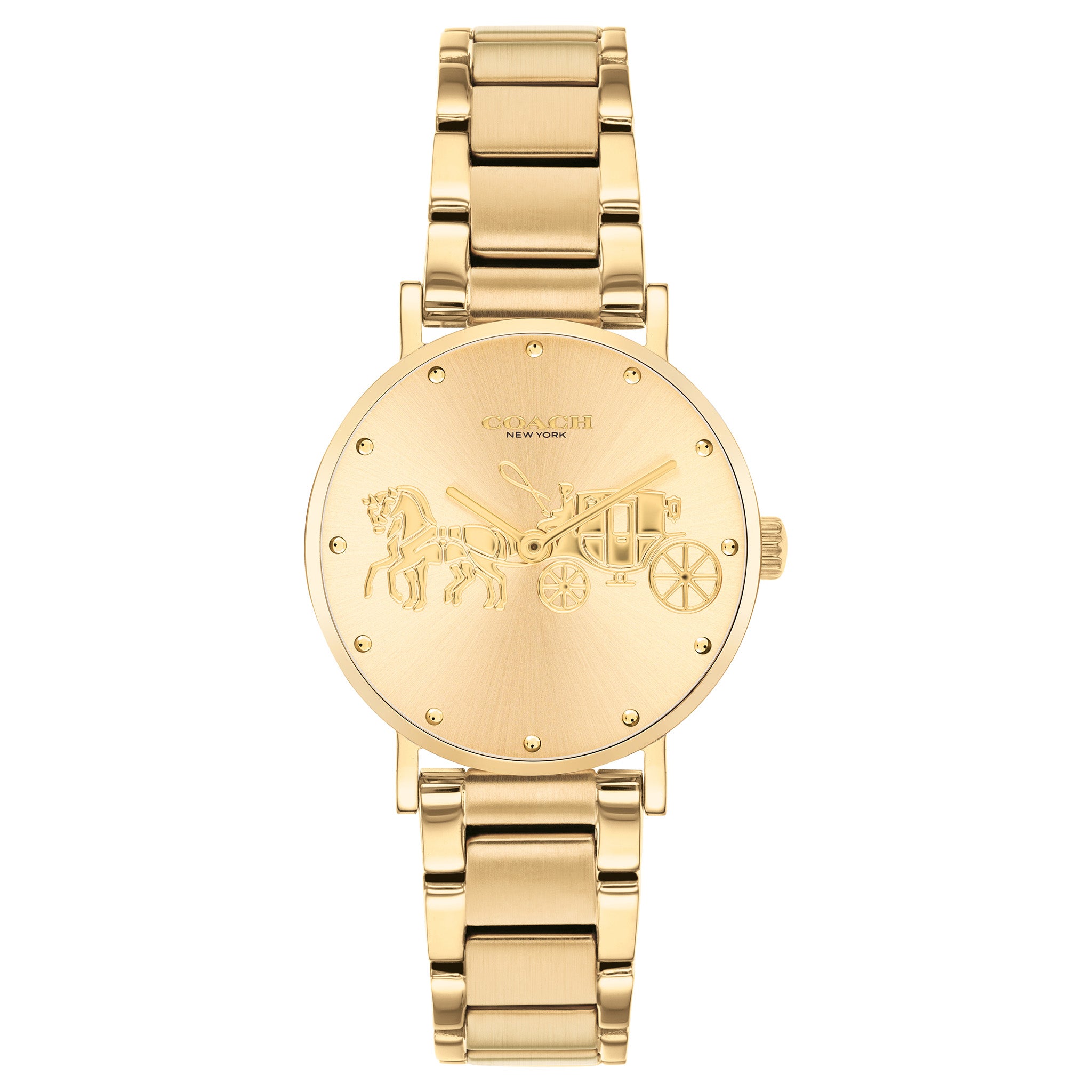 Coach Perry Gold Steel Women's Watch - 14503794 – The Watch Factory  Australia