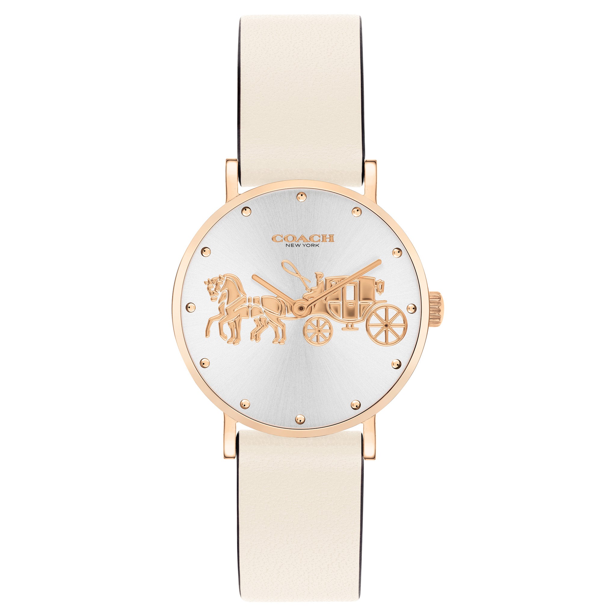 Coach Perry Blush Calfskin Ladies Watch - 14503409 – The Watch